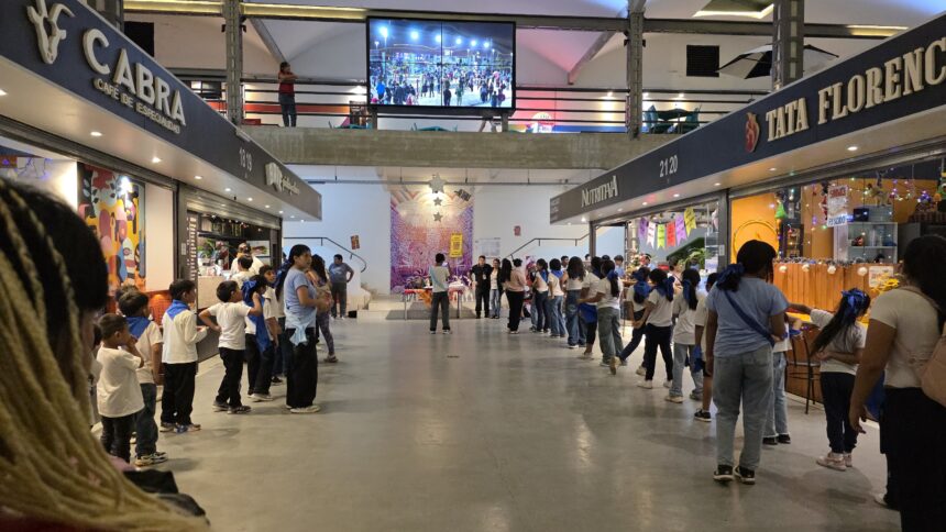 Éxito total de los pesebres en el Mercado Central