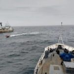 Tensión en aguas australes: detectan nuevamente naves asiáticas realizando relevamientos no autorizados