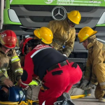 GIRSU Jujuy: simulacro de seguridad en planta de Perico