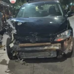 Accidente en el centro: dos ocupantes con altos niveles de intoxicación intentaron huir