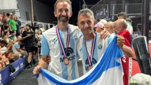 Jujuy brilla en Paraguay: medalla de bronce en el Panamericano de Pádel