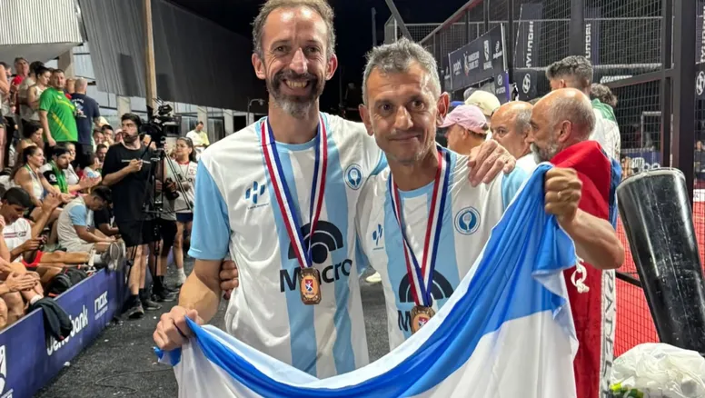 Jujuy brilla en Paraguay: medalla de bronce en el Panamericano de Pádel