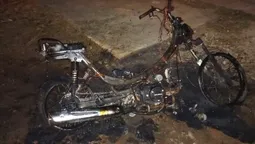Capturan a una pareja de hermanos tras provocar fuego en rodado en Pampa Blanca