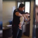 Policía de San Francisco de Álava rescata a lactante en peligro de asfixia