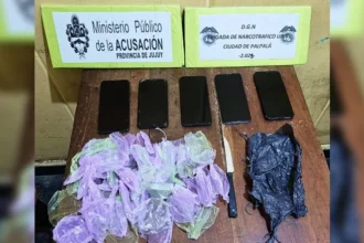 Palpalá: Operación contra el tráfico de drogas deja cinco capturados