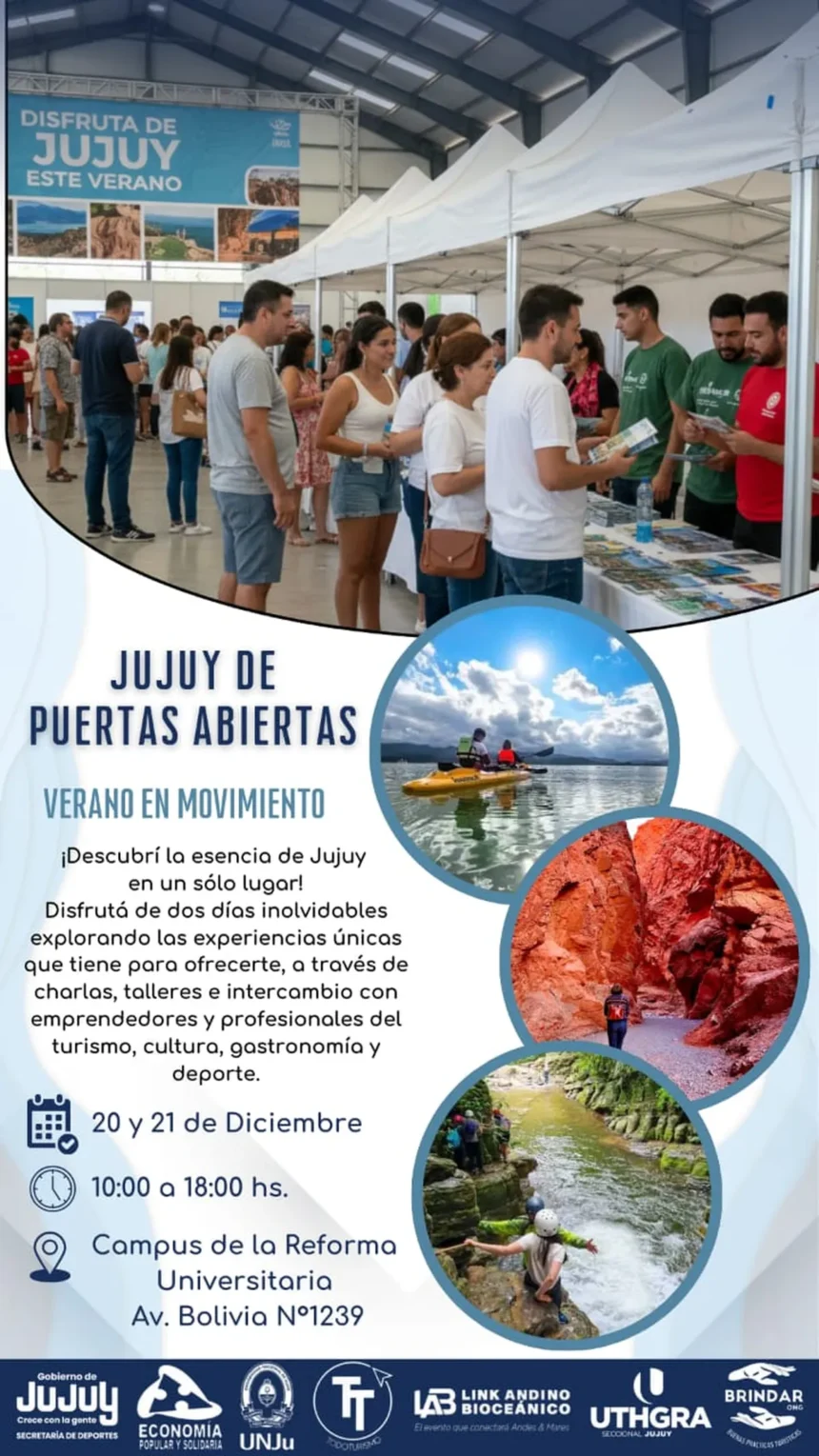 Fin de año en Jujuy: festival con deporte, gastronomía y entretenimiento