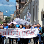 Trabajadores judiciales protestan por exclusión del bono extraordinario
