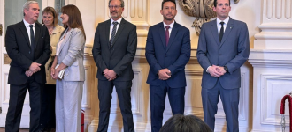 Sadir concretó los cambios en su equipo de trabajo con la jura de nuevos ministros