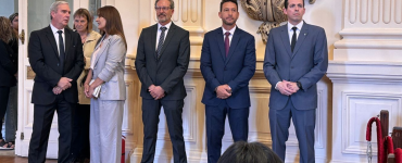 Sadir concretó los cambios en su equipo de trabajo con la jura de nuevos ministros