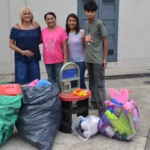 Gimnasia lleva alegría a Alto Comedero con entrega de juguetes