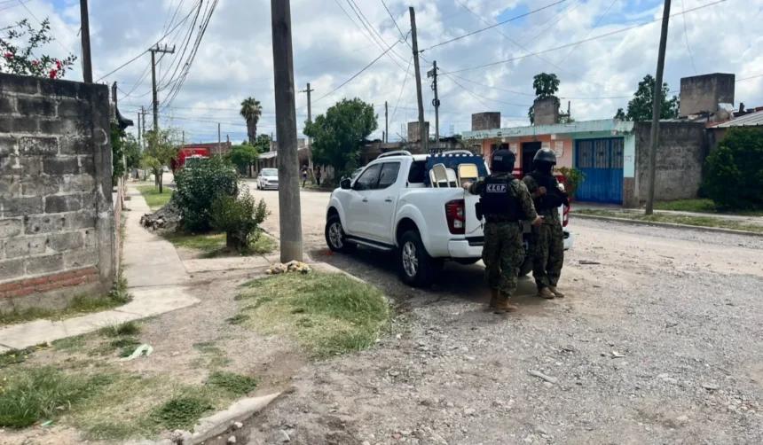 Palpalá: gran operativo contra narcomenudeo en barrio San José