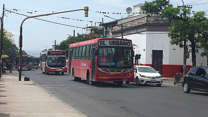 Transporte público con modificaciones en la capital jujeña por festividades