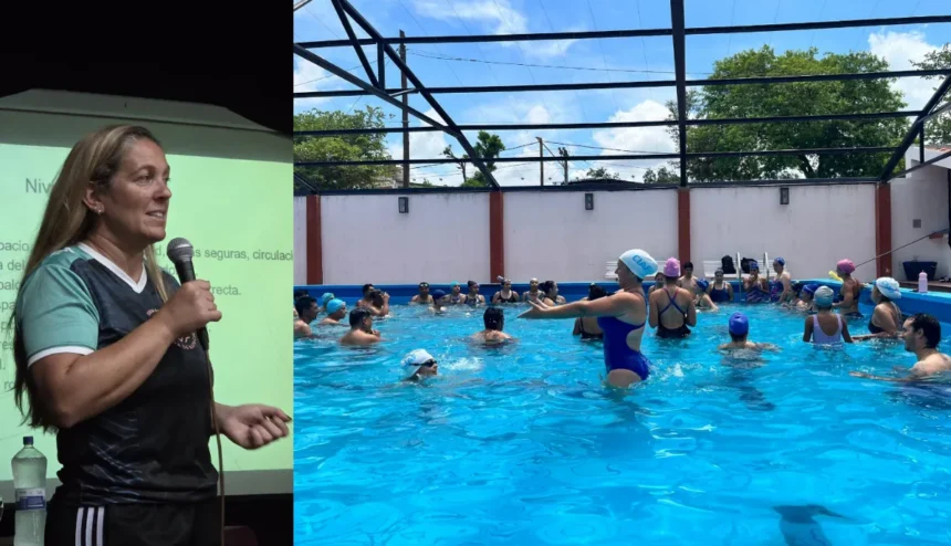 La natación jujeña apuesta a la capacitación continua de sus profesionales