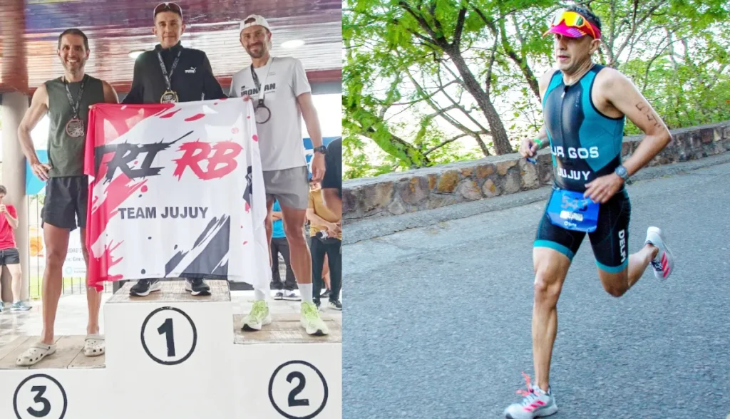 Rodrigo Burgos brilla en el triatlón regional disputado en Aguilares