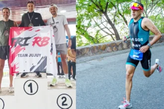 Rodrigo Burgos brilla en el triatlón regional disputado en Aguilares