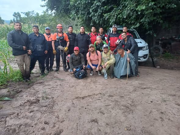 Operativo de rescate en el río Grande: Seis personas salvadas