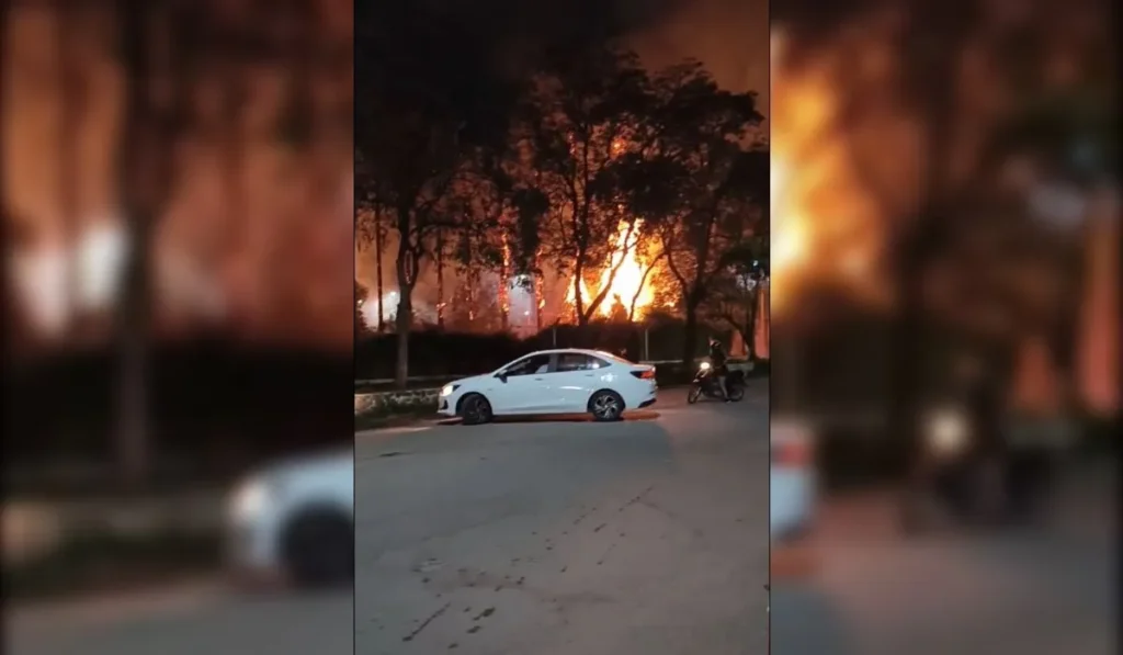 Fuego en Perico: sospechan que artefactos pirotécnicos causaron el siniestro
