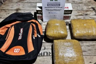 Droga decomisada en micro que viajaba desde Jujuy