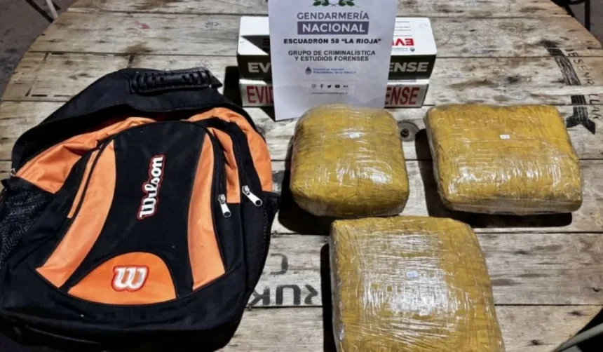 Droga decomisada en micro que viajaba desde Jujuy