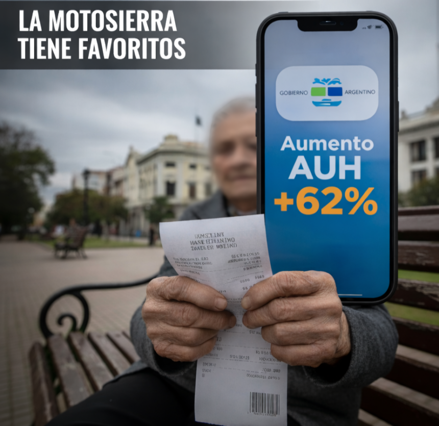 Planes sociales: crece la AUH mientras caen jubilaciones