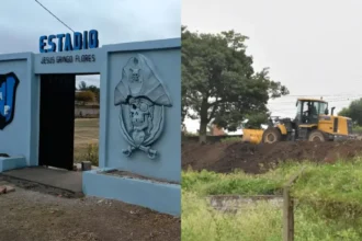 Palpalá avanza con obras en su complejo deportivo