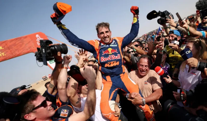 Benavides ganó el Dakar 2026 por apenas 2 segundos