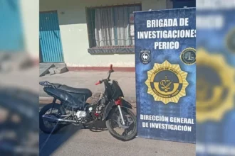 Robo en Perico: Detuvo a sospechoso con moto robada