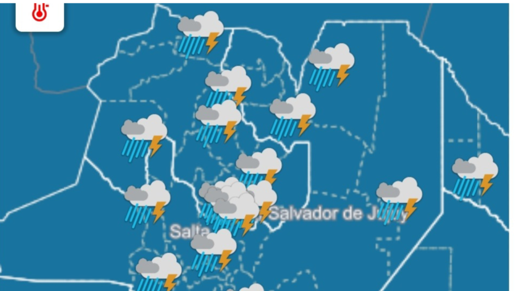Tormentas severas: Jujuy en riesgo este lunes