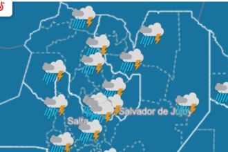 Tormentas severas: Jujuy en riesgo este lunes