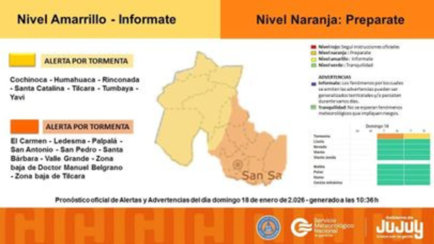 Tormentas en Jujuy: guía de protección