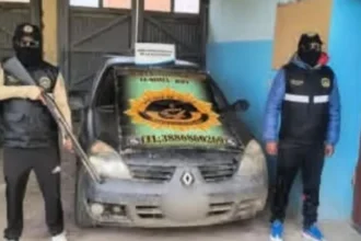 Robo transfronterizo: hallaron auto en Bolivia y detuvieron sospechoso