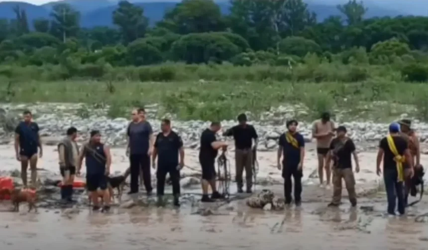 Operario de Omega rescatado en aguas del Río Grande