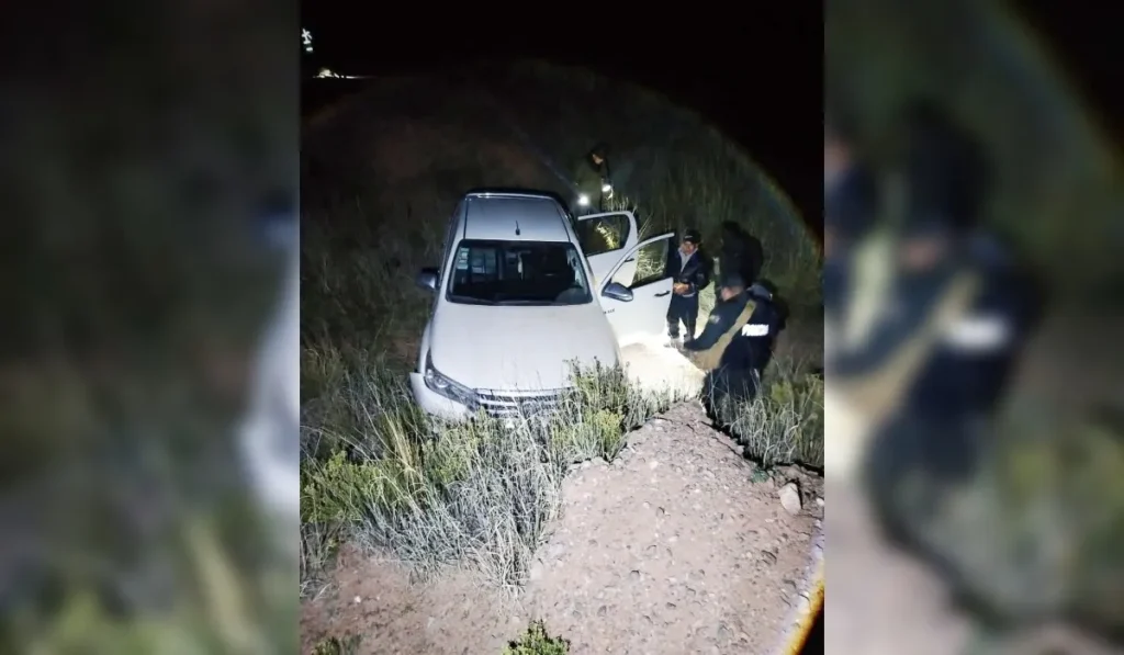 Hallazgo de vehículo robado en La Quiaca
