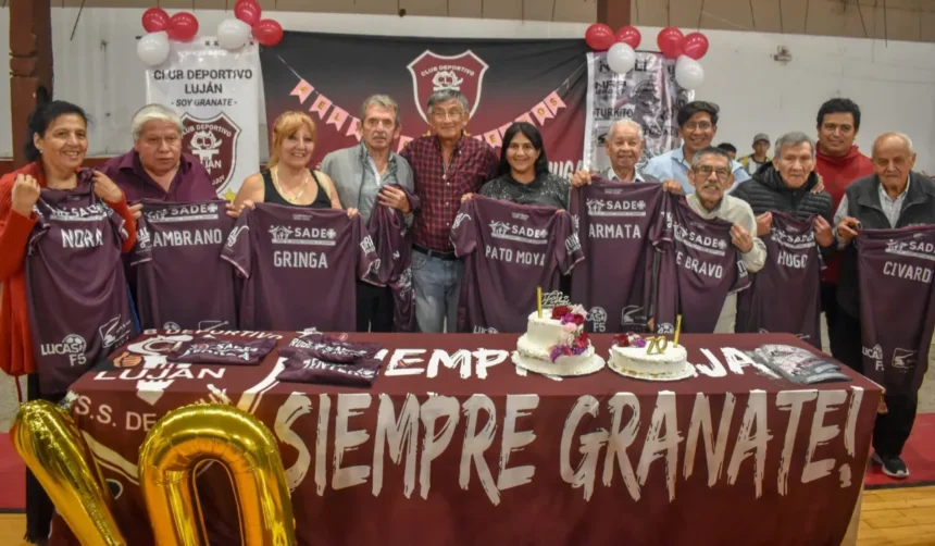 Luján marca siete décadas de trayectoria deportiva