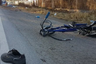 Accidente ciclista motocicleta: grave lesión en Alto Comedero