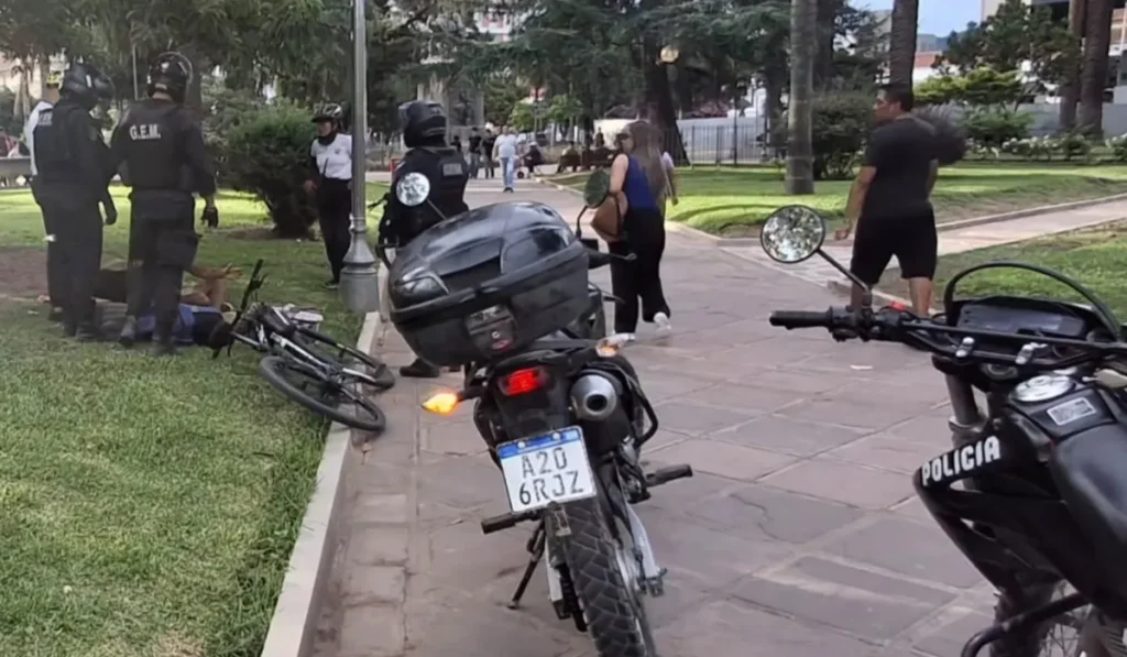 Detención Plaza Belgrano: capturan a sujeto por acosar