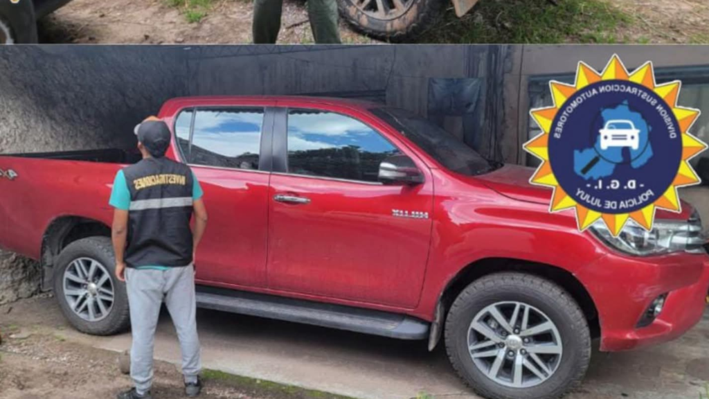 Camionetas robadas: Secuestran 3 vehículos en Jujuy