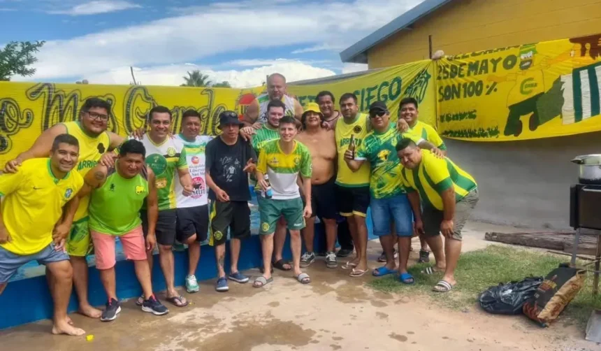 Matías Barroso asume como máxima autoridad del club Herminio Arrieta