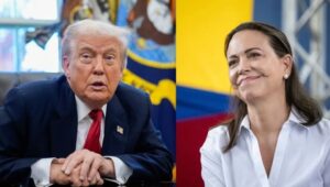 Encuentro político en Washington entre Trump y Machado