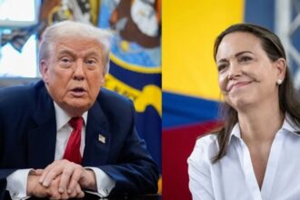 Encuentro político en Washington entre Trump y Machado