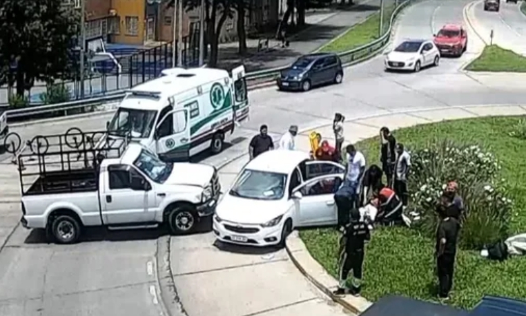 Accidente en La Viña: Conductor sufre descompensación