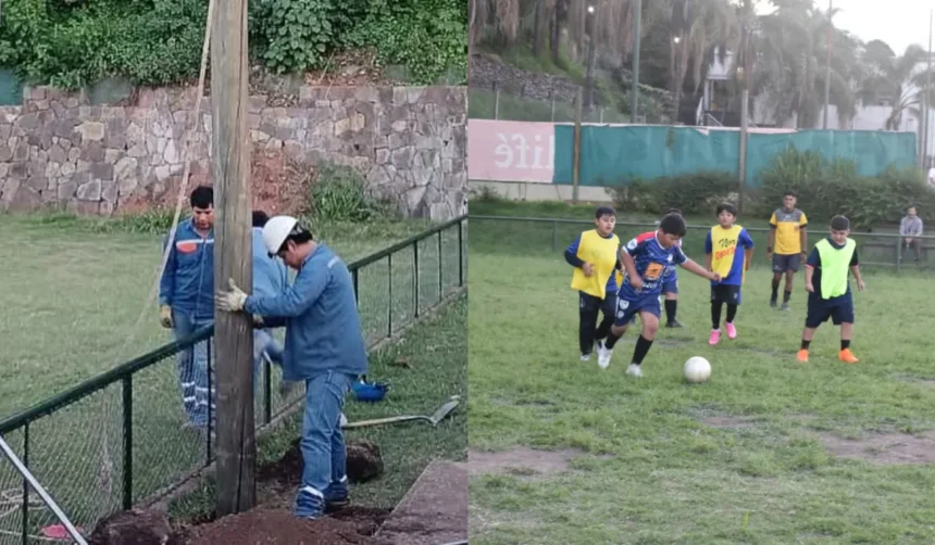 Club Tiro Gimnasia y Esgrima estrena moderno sistema de iluminación LED