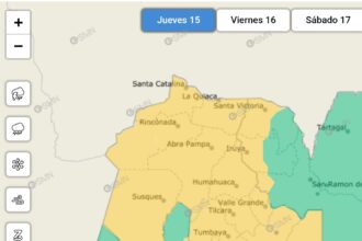 Meteorología: Jujuy en riesgo por precipitaciones
