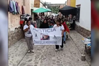 Humahuaca reclama justicia por Daniela Mamaní