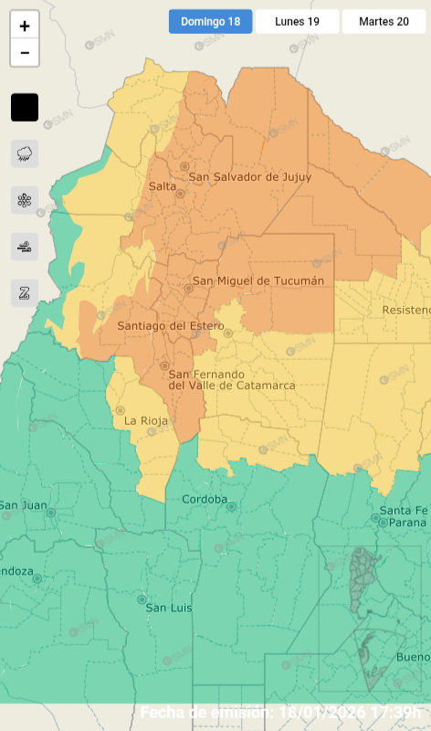 Tormentas intensas: Jujuy en máxima alerta