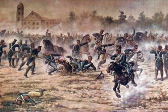 Parte del combate de San Lorenzo suscrito por el coronel José de San Martín, al Superior Gobierno.