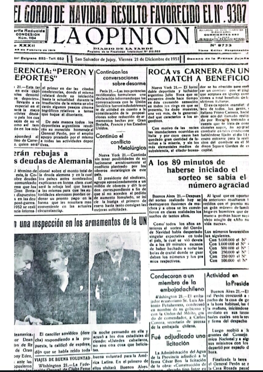 LA OPINION, EL VESPERTINO JUJEÑO QUE MARCÓ UNA ÉPOCA