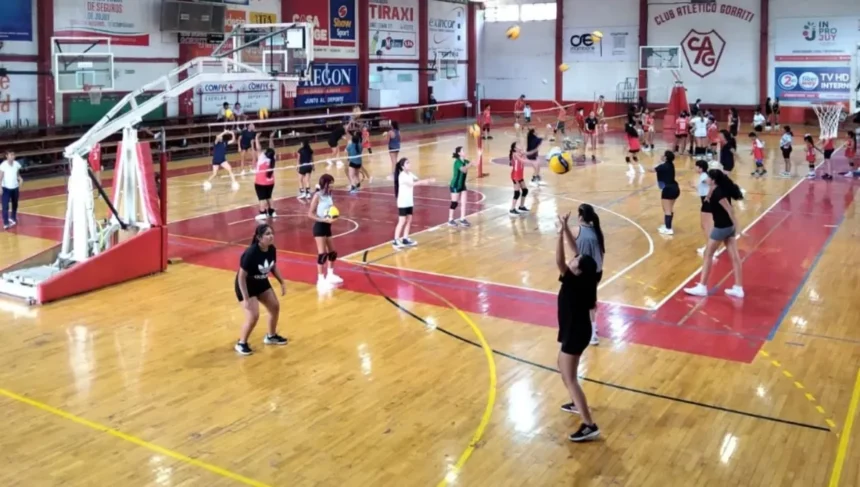 Arrancó el programa de vóley en Gorriti con gran participación