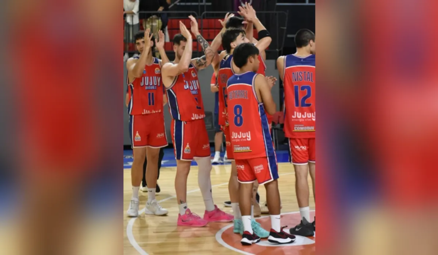 Barrio Parque vence a Jujuy con una lluvia de triples en el Estadio Federación