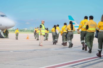 Nuevos brigadistas de Jujuy parten a Chubut para controlar incendios